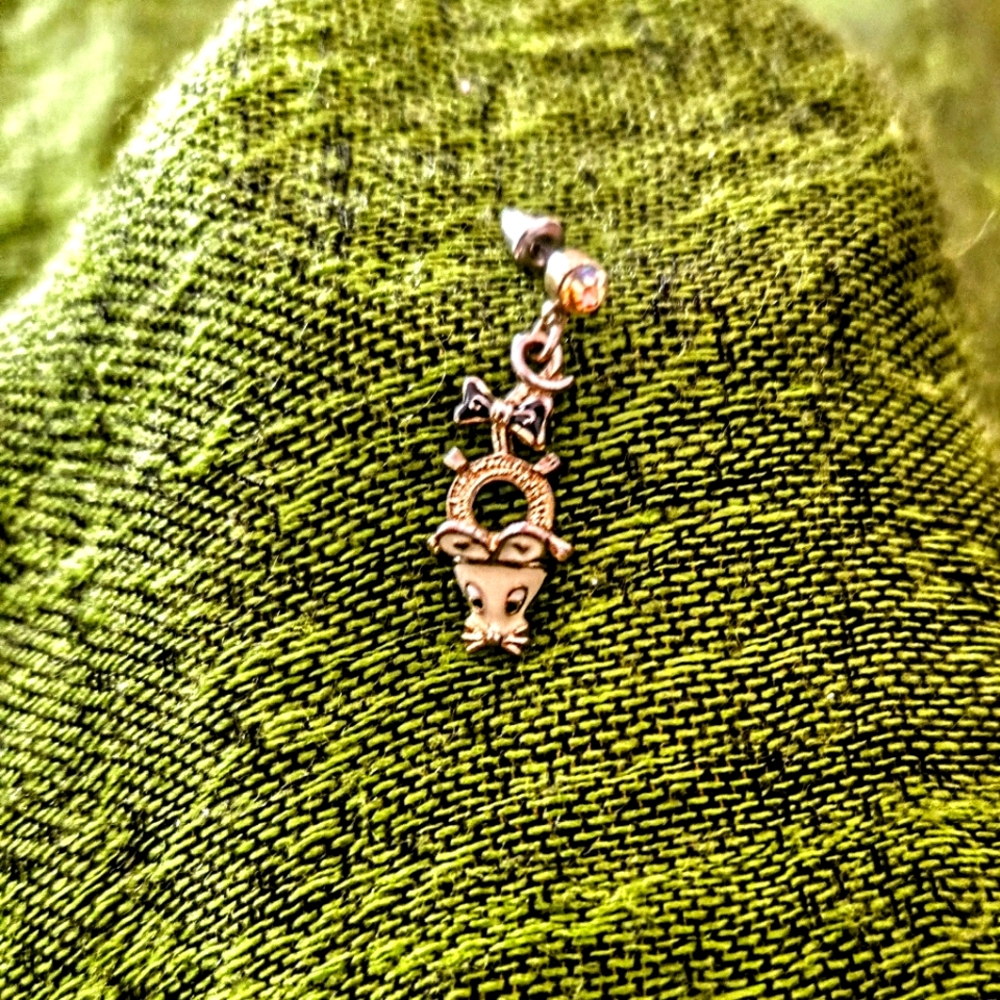 Betsey Johnson mouse earing